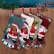 thumbnail image 4 of 4 calcetines navideños de terciopelo para decoración del árbol de Navidad, colgante de Papá Noel y muñeco de nieve para colgar adornos navideños (12,2 x 7,48 pulgadas), 4 of 7