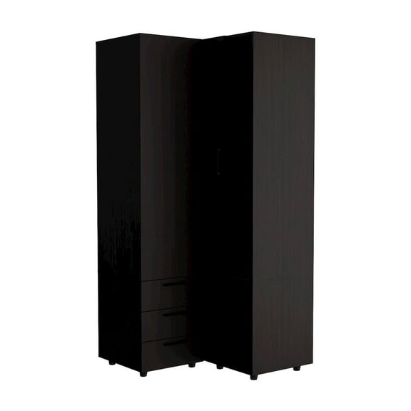 We Have Furniture Ursine Armoire, Bedroom, Black