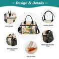 thumbnail image 3 of Small Cooler Bag Lunch Bag Portable Meal Bag Work Meal Bag Outdoor Meal Bag Travel Meal Bag Picnic Meal Bag Going Out Meal Bag Adorable Green Dragon, 3 of 6