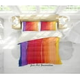 thumbnail image 1 of 3D Colorful Stripe Quilt Cover Set Bedding Set Pillowcases 58, 1 of 2