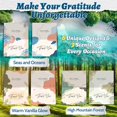 thumbnail image 2 of xianyou-24 Pack Scented Thank You Cards with Kraft Envelopes & Matching Stickers, Scratch & Sniff Bulk Greeting Cards, 4x6 Inch Thank You Notes for Wedding, Business, Baby & Bridal Shower, Graduation, 2 of 4