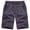 Dark Gray, variant on Cargo Shorts for Men Summer Casual Elastic Waist Straight Leg Loose Fit Knee Length Work Shorts with Pockets