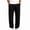 Black, variant on HAOTAGS Boys Sweatpants (2-15) Open Bottom Elastic Waist Loose Casual Workout Side Pockets Jogger Pants Gray Size 5T