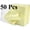 yellow, variant on 50PCS Jewelry Cleaning Cloth, Bulk Pack, For Silver, Gold, Brass And Copper Jewellery, Polishing Cloths To Keep The Shine Of Your Jewellery