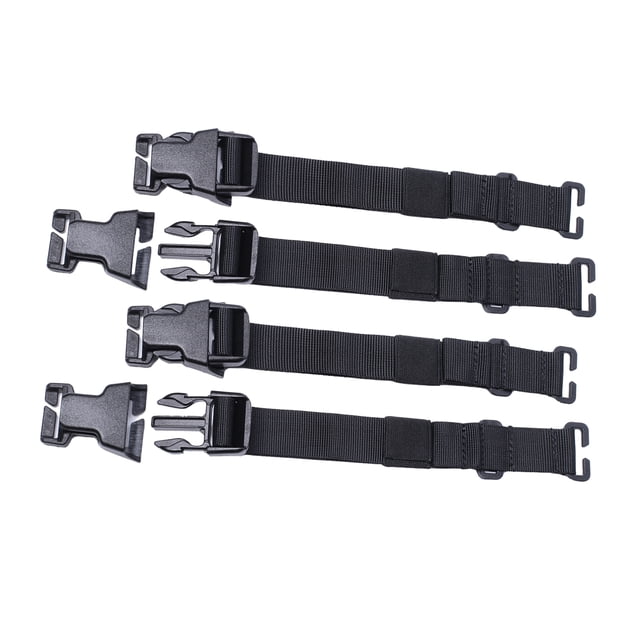 Bolsa de 4 piezas Sunnimix Correa para el hombro Negro Longitud 14,5-36 cm