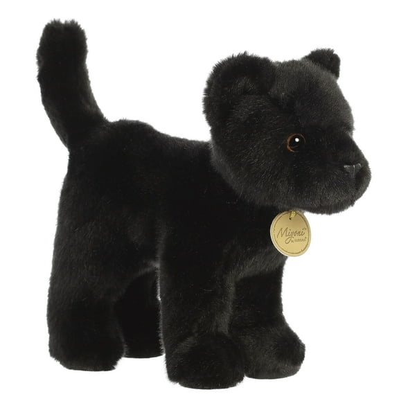 Aurora - Medium Black Miyoni - 9.5" Panther - Realistic Stuffed Animal