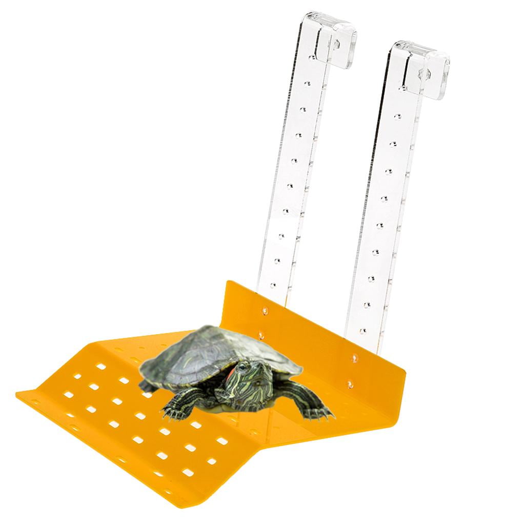 Pet Turtle Reptile Terrarium Floating Hanging Large Ramp Basking Platform