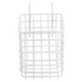 thumbnail image 3 of PBPBOX 1Pack White Iron Hay Feeder for Rabbits Daily Use 4.7x3.3x3.3in, 3 of 8