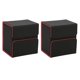 thumbnail image 1 of Caja de Almacenamiento Portátil de Juegos de Mesa, Protector de Tarjeta, Caja de Almacenamiento de Gran Capacidad Negro y Rojo, 1 of 8