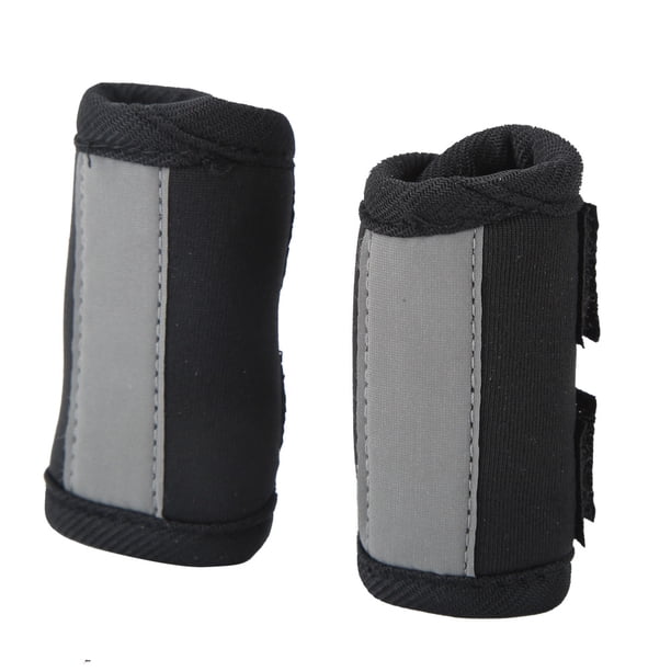 Envolturas de compresión de la Pata, Protector de Rodilla Mascota aislante de Calor Negro, Material Sbr para Perros lesiones de perros mascotas curatuas de heridas