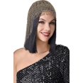 thumbnail image 2 of Gorra Flapper de los años 20, diadema de perlas Vintage, tocado, diadema, casco, accesorios de los años 20 Rojo Verde Cocina, Decoración y Otros, 2 of 5