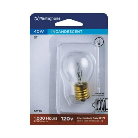 Westinghouse Lighting 40w E17 Dimmable Incandescent Edison Globe Westinghouse Lighting 40w E17 Dimmable Incandescent Edison Globe Light Bulb Com