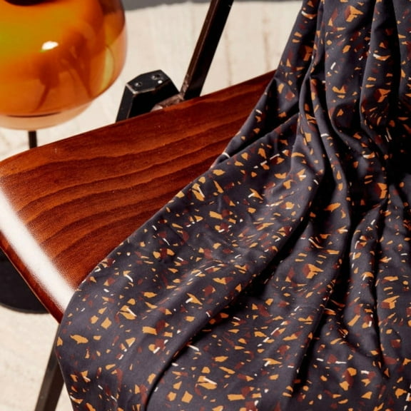 Atelier Brunette Candy Rock Viscose Modal Fabric Tender Toffee - per yard