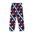 thumbnail image 5 of Disketp Patriotic Star Pattern Men'S Pajama Pants - Ultra Soft Fleece Sleep And Lounge Pants (Size: S-Xxl), 5 of 9