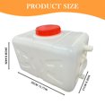 thumbnail image 2 of Réservoir d'Eau en Plastique Grand Réservoir d'Eau Adapté pour Voyage Randonnée RV Situations d'Urgence avec Robinet 15L, 2 of 3