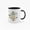 Black, variant on 11 Ounce "Best Dad Ever" Ceramic Mug with Burger & Grill Tools Design - Black Handle Coffee Cup for Father's Day Gift
