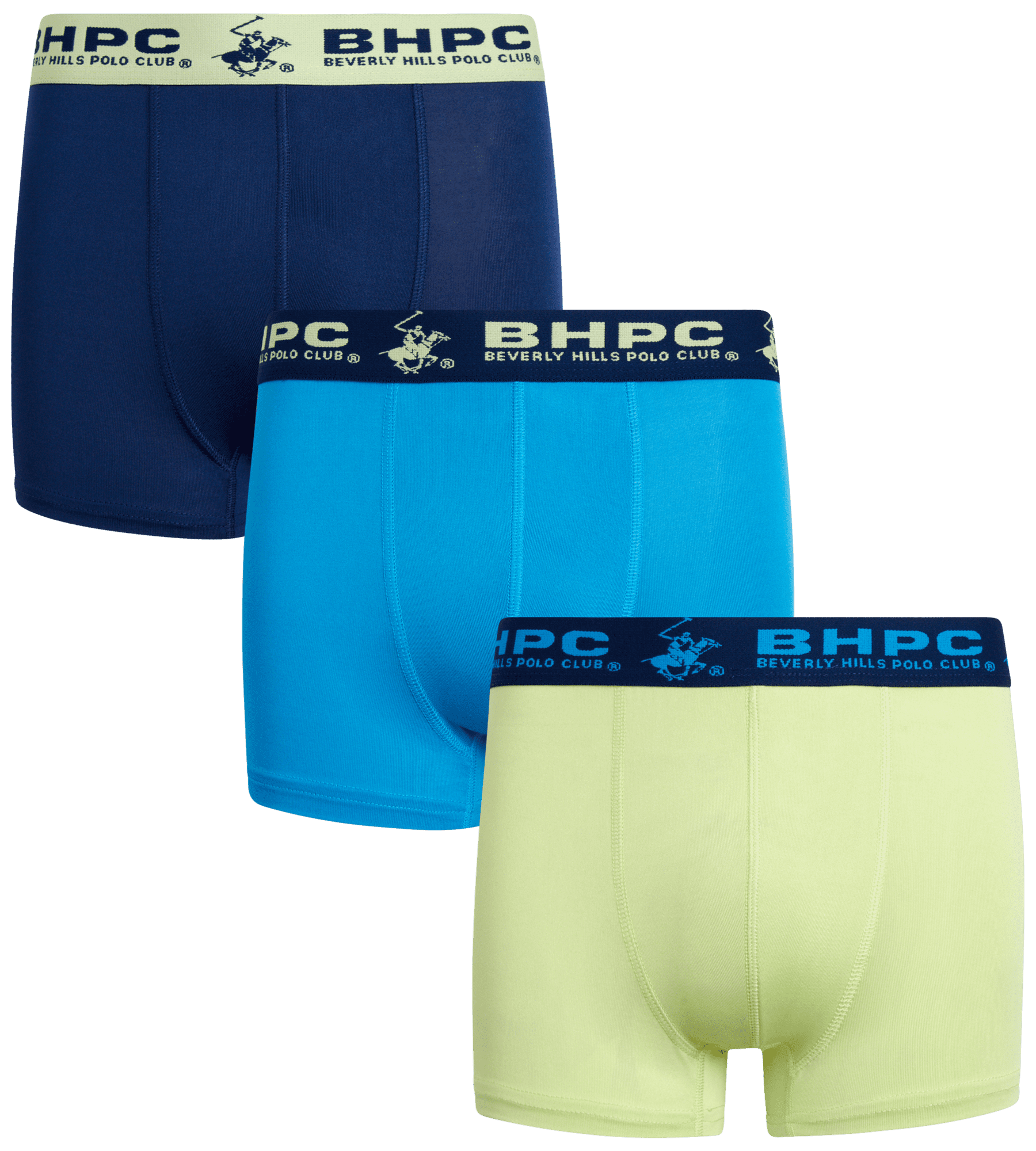 Beverly Hills Polo Club Boys' Underwear 3 Pack Performance Boxer Briefs (SXL)