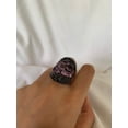 thumbnail image 4 of Carillon Amethyst Ring, Gemstone Cluster 4.95 ct 925 Sterling Silver Ring for Women, Ring Size : 12, 4 of 5