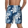 thumbnail image 4 of Daiia Flower Mens Swim Trunks Swim Shorts Quick Dry Swim Shorts with Mesh Lining Pockets-X-Large, 4 of 9