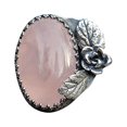 thumbnail image 2 of FENGGHAO Natural Diamond Ring for Women Mothers Day Gift Sterling Silver Multiple Sizes 6 to 10 Perfect for Daily or Party, 2 of 2