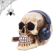 thumbnail image 1 of Estatua cabeza calavera cigarro Bsvklp 5.71 pulgadas, 1 of 9