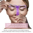 thumbnail image 5 of 8 Pieces/Set Eye Brow Shaping Stencils Reusable Washable Grooming Portable Templates Make Up Cosmetics Professional, 5 of 9