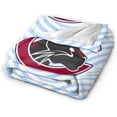 thumbnail image 2 of Chapman University Logo Fleece Blanket, Very Soft Microfiber Flannel Blanket for Couch Warm and Cozy for All Seasons, 2 of 6