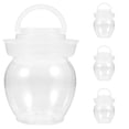 thumbnail image 1 of 4pcs Plastic Fermentation Tank Fermenting Pickle Container Handles Fermenting Jars, 1 of 9