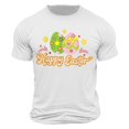 thumbnail image 1 of Camisa Casual de Cuello de la Tripulación de la Impresión de Pascua de Manga Corta de Verano Top Ligero de Poliéster para los Hombres, Camiseta de Manga Corta para el Uso Diario de Primavera Verano, 1 of 9