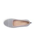 thumbnail image 3 of Vionic Womens Uptown Knit Skimmer Flat Light Grey, 3 of 5