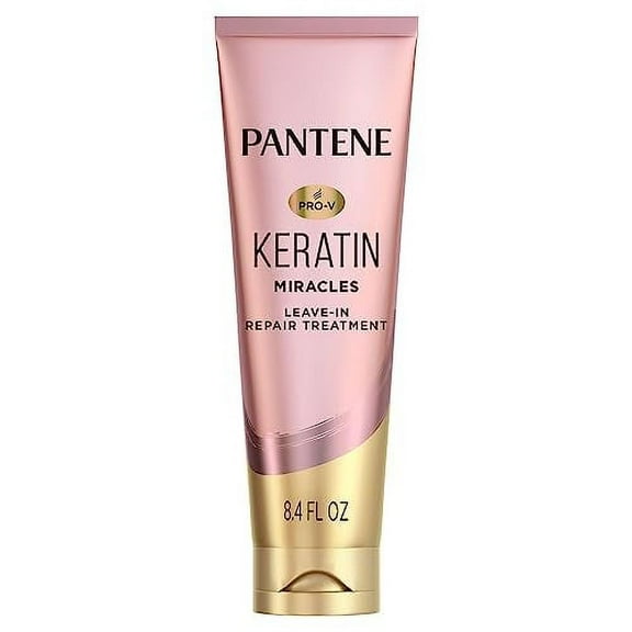 Pantene Argan Oil Hair Treatment: Repair & Protect with Keratin - Ideal for Dry & Damaged Hair, Color Safe - 8.4 Oz