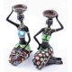 thumbnail image 3 of 3 Pack African Statues and Sculptures Women Figure Girls Exotic Tribal Lady Figurine Home Decor African American Figurines Collectible Art Piece Decor, 3 of 5
