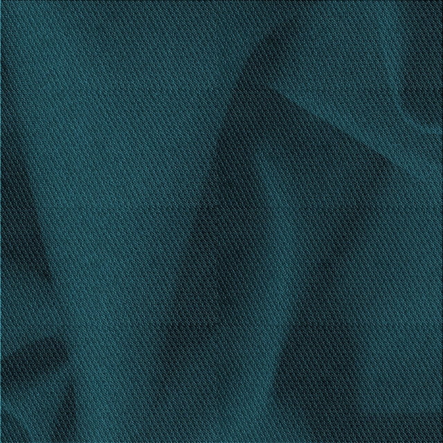 Ahgly Company Tapis d'Intérieur Lavable en Machine Carré Transitionnel Vert Sarcelle, 8 Pieds Carré