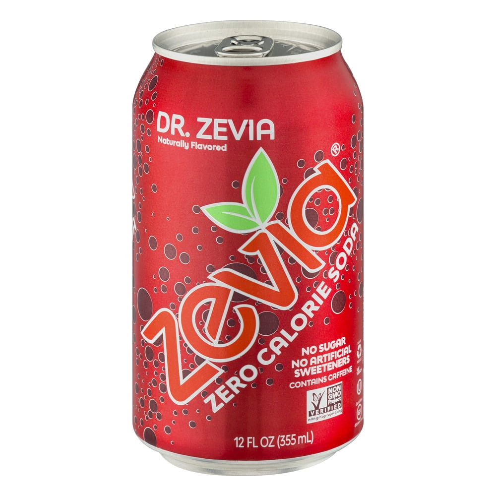 Zevia Zero Calorie Soda Dr. Zevia, 12.0 FL OZ - Walmart.com