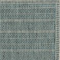 thumbnail image 1 of 94 x 94 in. Teal Polypropylene Rug, 1 of 1