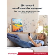 Thomson - QY-BG002 BB68405- Wall Art Wireless Bluetooth True Wireless Stereo Speaker built in battery