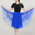 thumbnail image 4 of QHFBli Knee Length Petticoat 50S Vintage Underskirt 26inch Crinoline Petticoat Short, 4 of 4