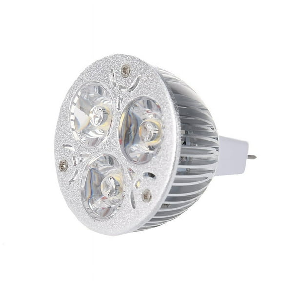 3W 1224V MR16 Warm White 3 LED Light Spotlight Lamp Bulb only