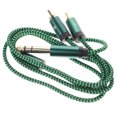 thumbnail image 1 of GAXIRE Guitar Pedal Cable Gold-plated Green 1Pcs For Music Performance, 1 of 6