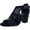 Navy, variant on Easy Street Adara Heeled Sandals (Women)