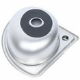 thumbnail image 6 of Corner Narrow Sink Stainless Steel Bar Sink RV Triangle Kitchen Bathroom Sink, 6 of 13