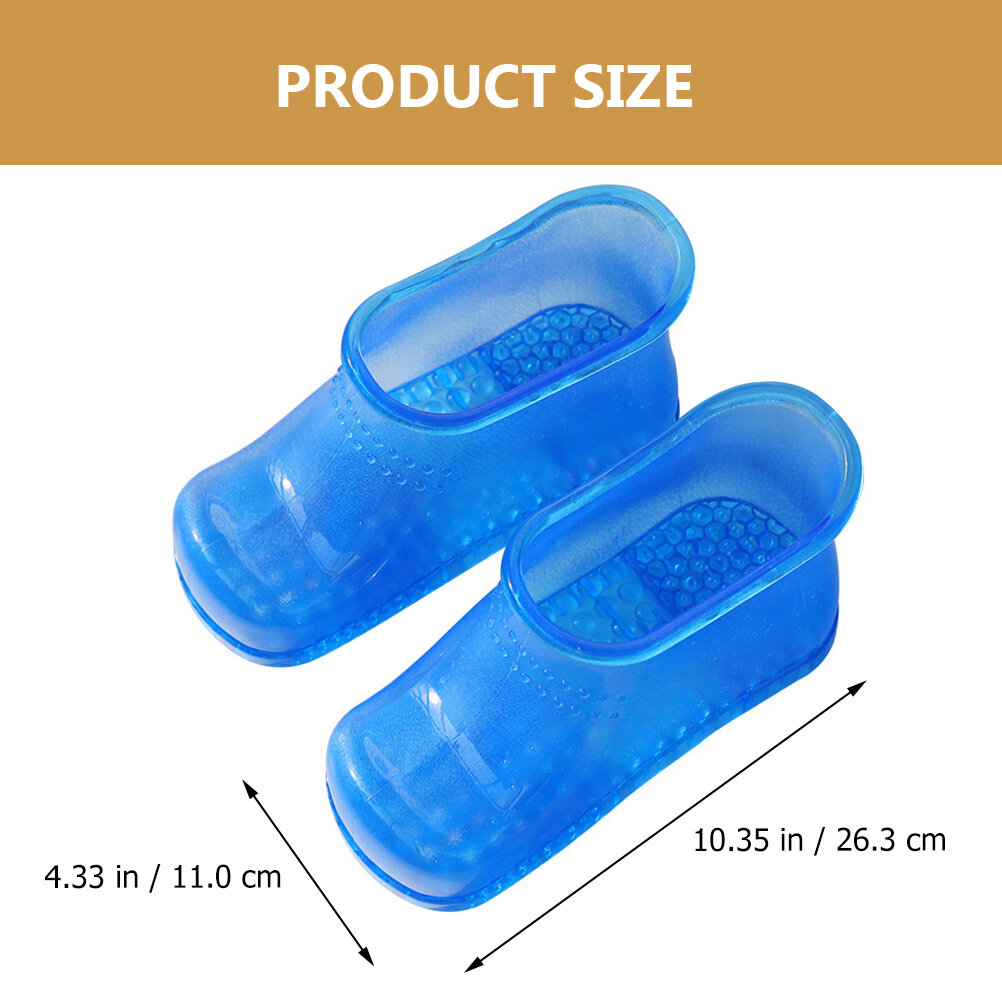 1 Pair Home Use Foot Bath Shoes Foot Bath Bucket Foot Bath Boot