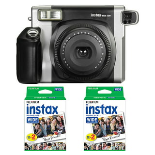 Fujifilm Instax Wide 300 Instant Camera + Fujifilm Instax Wide Instant Film  Twin Pack (16385995) + Energizer Batteries (4 Pack) + Case for Fuji Wide