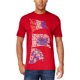 thumbnail image 1 of Club Room - Camiseta gráfica con bandera de país para hombre, color rojo, grande, 1 of 1