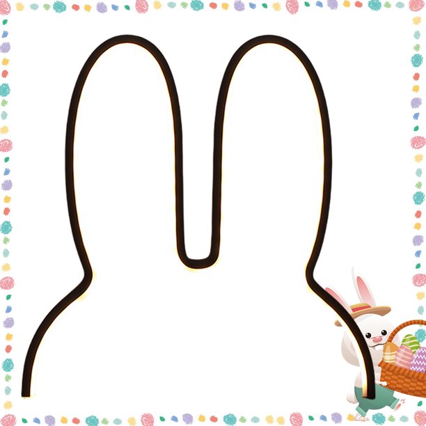 Luces Pared Moderna Lámpara Escritorio USB Led Night Light Rabbit para Del