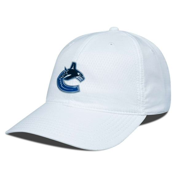 Men's Levelwear White Vancouver Canucks Matrix Adjustable Hat