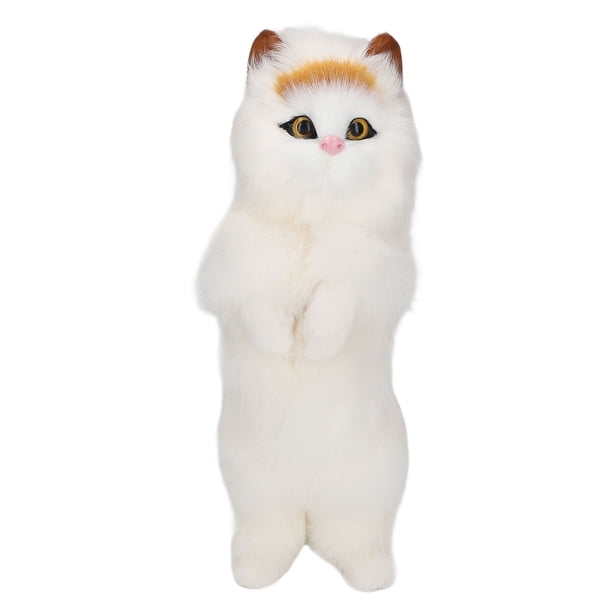 Figura de Gato de Peluche Realista BuyWeekMX Modelo de Gato Peludo