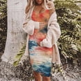 thumbnail image 2 of gakvbuo Maternity Dress for Photoshoot Summer Round Neck Sleeveless Solid Color Maternity Vest Dress, 2 of 2