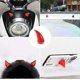 thumbnail image 5 of Black/red - Devil Horn Set Of 4 Motorcycle Helmet Decoration Accessories - Personal Devil Horn With Soft Rubber Suction Cups For Motocross Helmets, 5 of 5