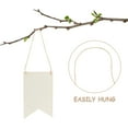 thumbnail image 3 of VORCOOL Unfinished Wooden Signs Beige for Craft Blank Rectangle DIY Projects, 3 of 8